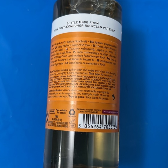 REN Ready Steady Glow Daily AHA Tonic 🔥 NEW 100ml/3.3 oz - Picture 4 of 9